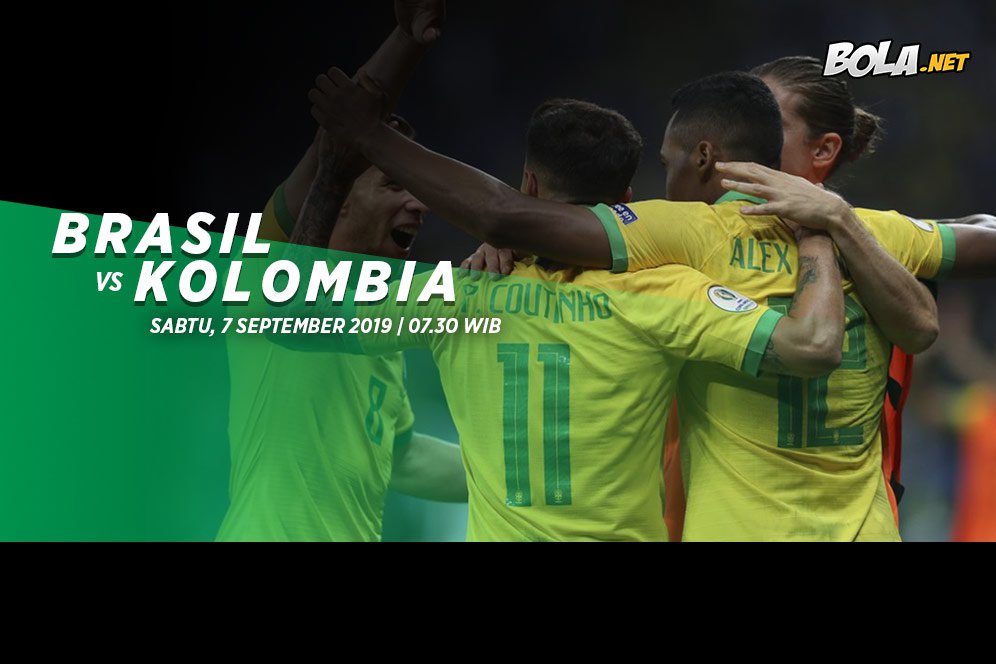 Prediksi Brasil vs Kolombia 7 September 2019