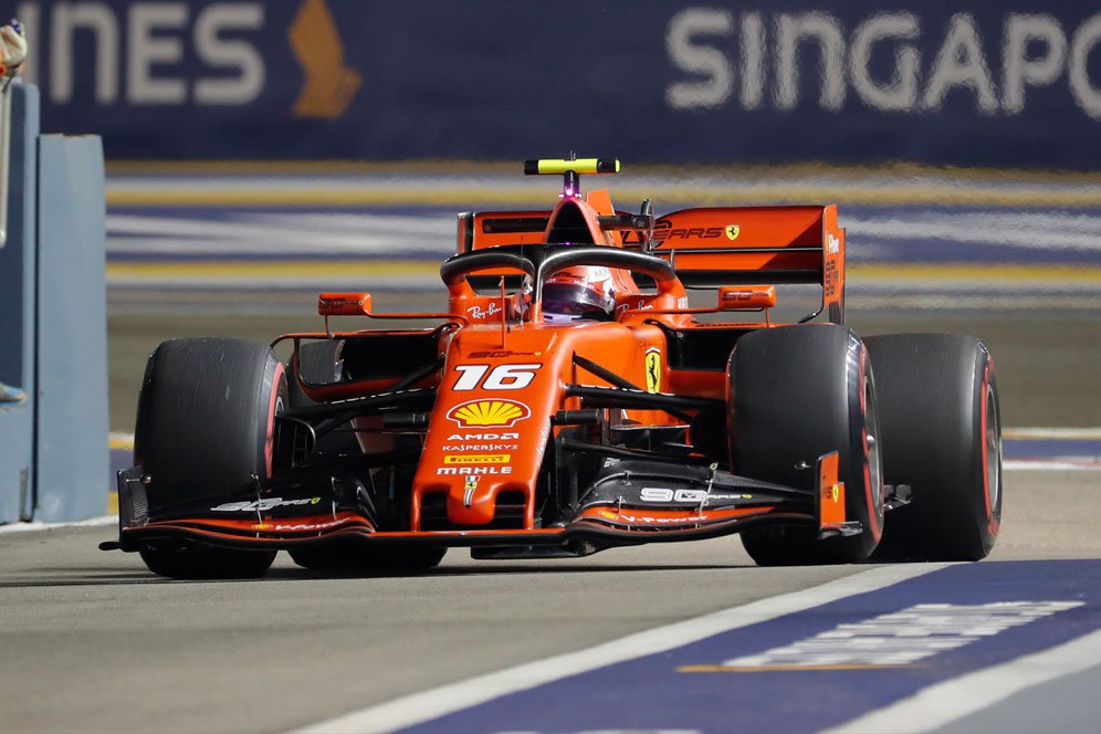 Hasil FP3 F1 Singapura: Charles Leclerc dan Ferrari Berkuasa