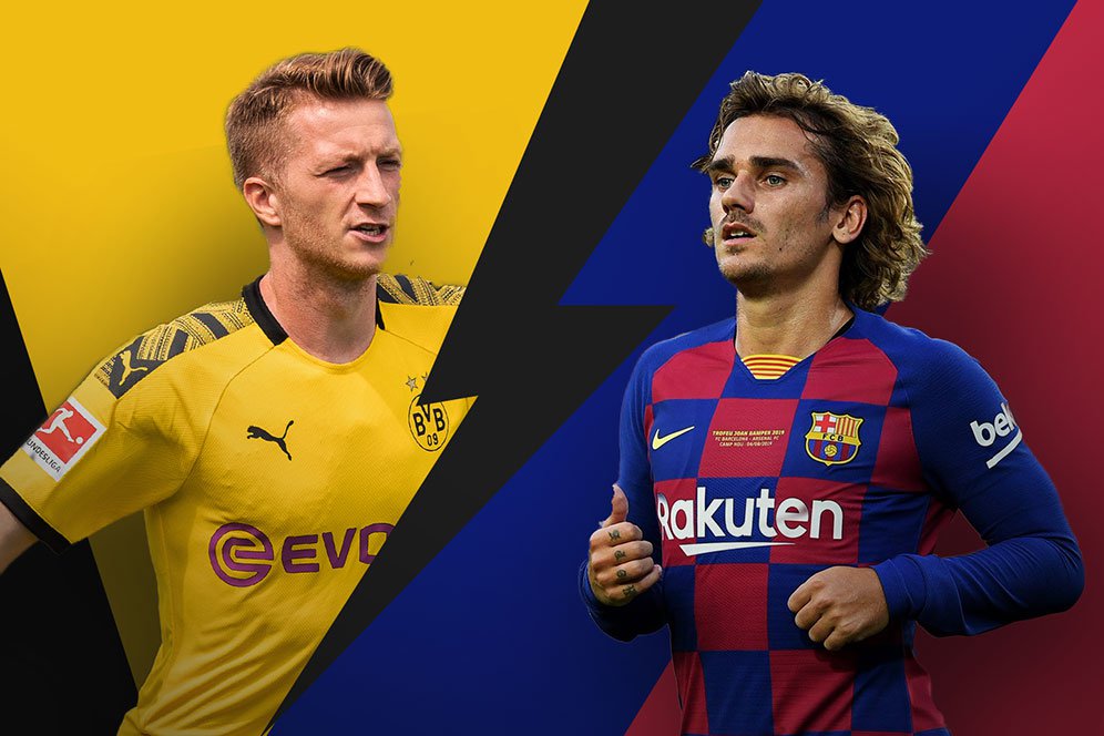 Jadwal dan Live Streaming Borussia Dortmund vs Barcelona di Vidio