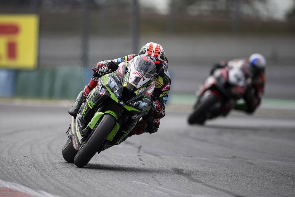 Hasil Race 2 WorldSBK Prancis: Menang, Jonathan Rea Kunci Gelar