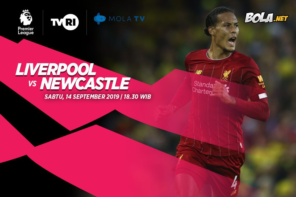 Prediksi Liverpool vs Newcastle 14 September 2019