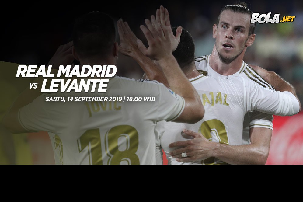 Data dan Fakta La Liga: Real Madrid vs Levante Data dan Fakta La Liga: Real Madrid vs Levante