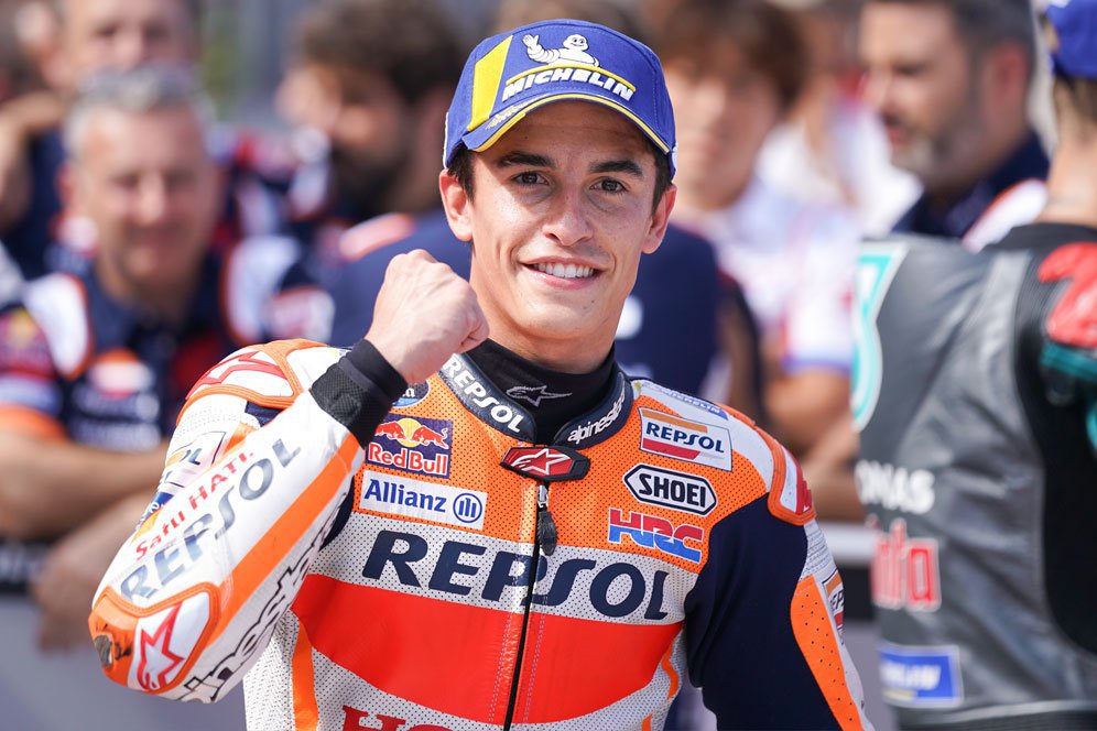 Hasil Balap MotoGP Aragon: Dominan, Marc Marquez Rebut Kemenangan