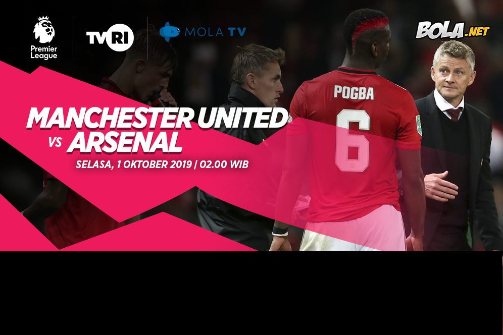 Data dan Fakta Premier League: Manchester United vs Arsenal