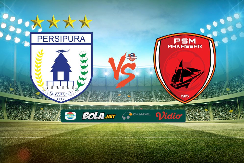 Hasil Pertandingan Persipura Jayapura vs PSM Makassar: 3-1