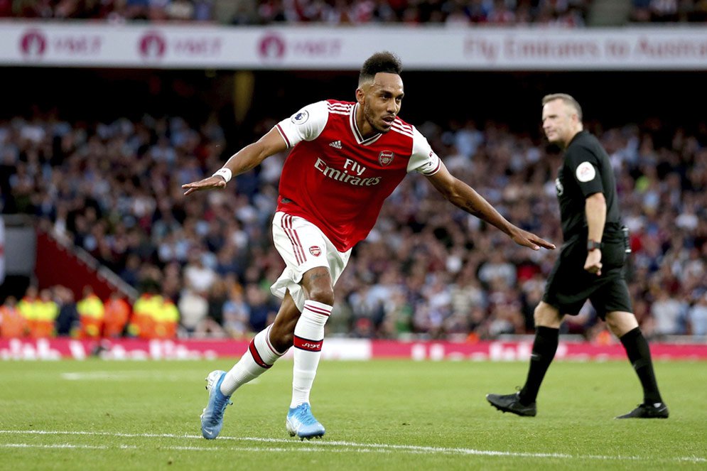 Kata Unai Emery Soal Aubameyang yang Semakin Penting untuk Arsenal