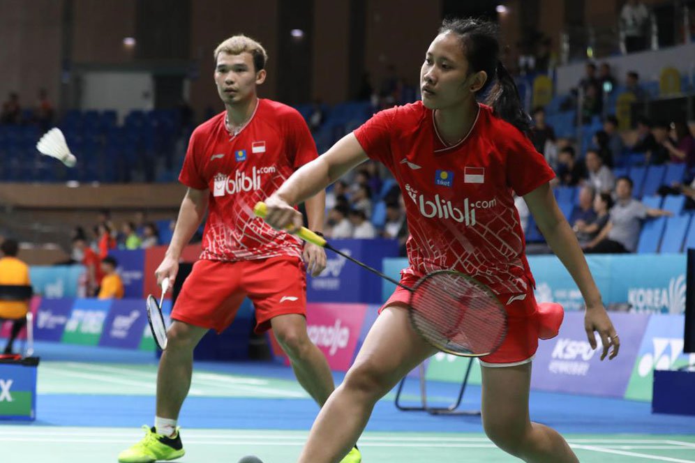 Rinov/Pitha dan Adnan/Mychelle Lolos ke Babak Semifinal PBSI Home Tournament