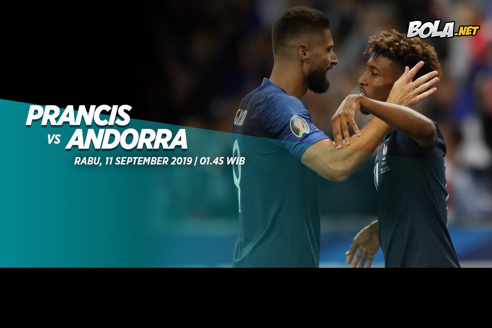 Prediksi Prancis vs Andorra 11 September 2019