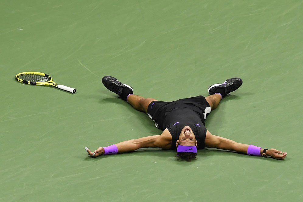 Highlights Aksi Rafael Nadal Menangi US Open 2019 Usai Laga 5 Jam