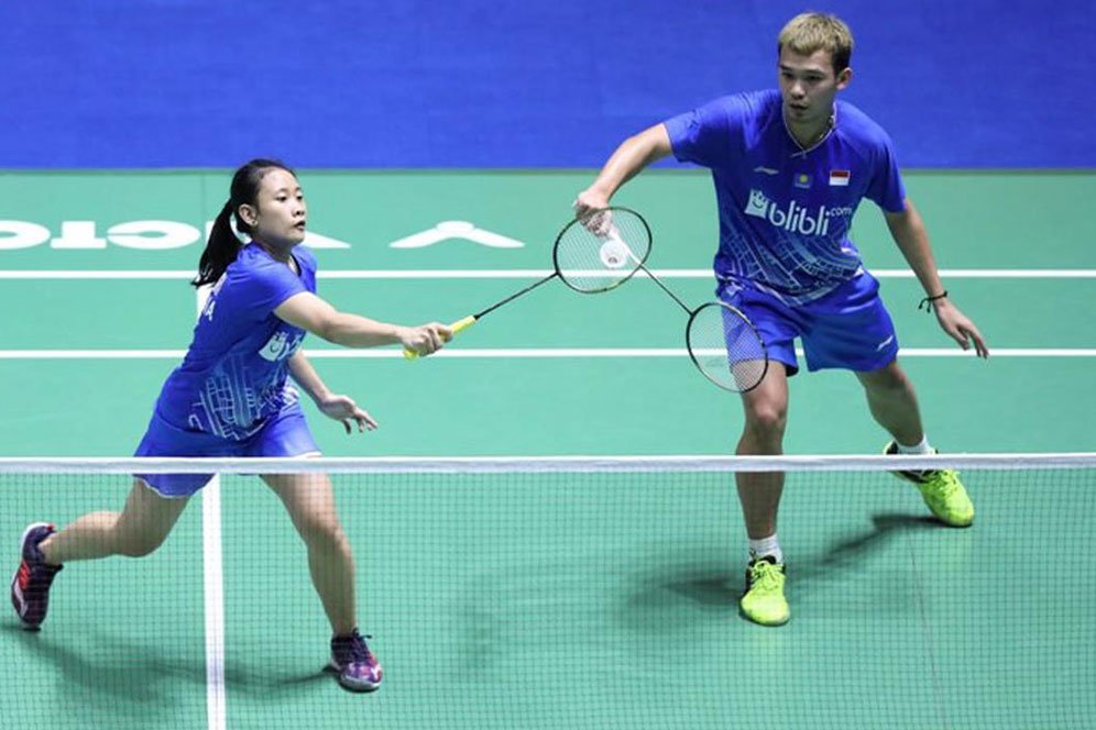 Rinov Rivaldy/Pitha Haningtyas Tersingkir dari China Open 2019