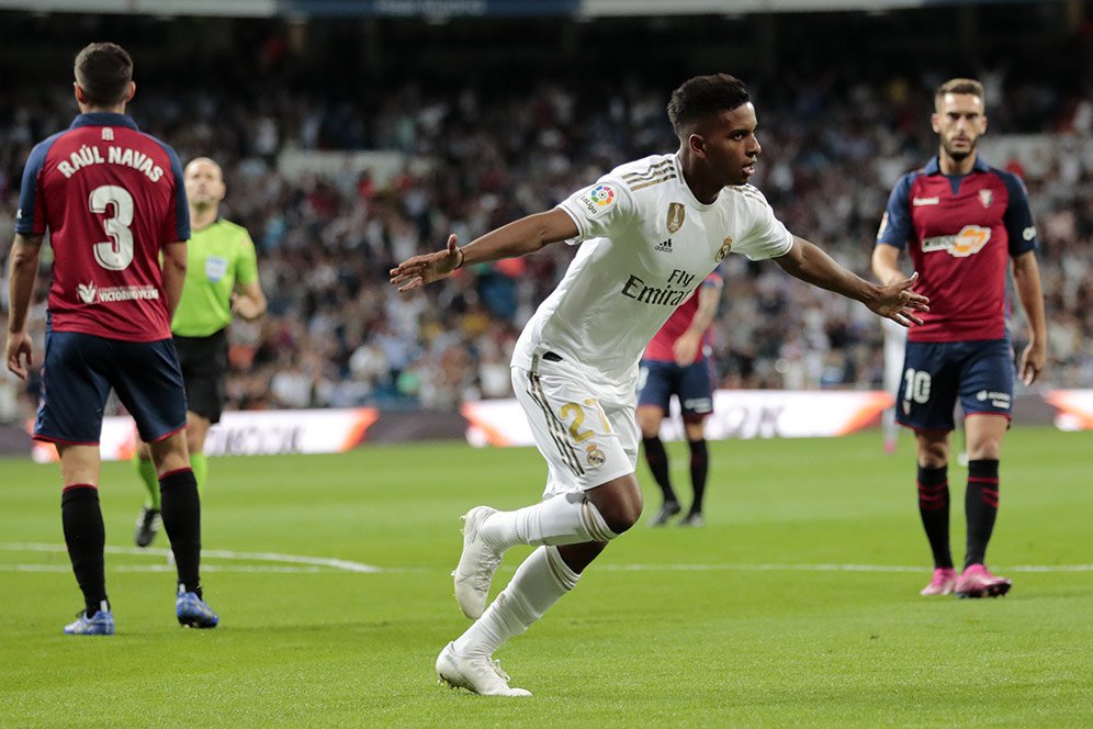 Debut dan Cetak Gol, Malam yang Sempurna untuk Rodrygo