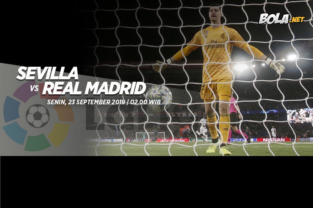 Prediksi Sevilla vs Real Madrid 23 September 2019