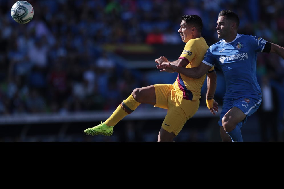 Man of the Match Getafe vs Barcelona: Luis Suarez