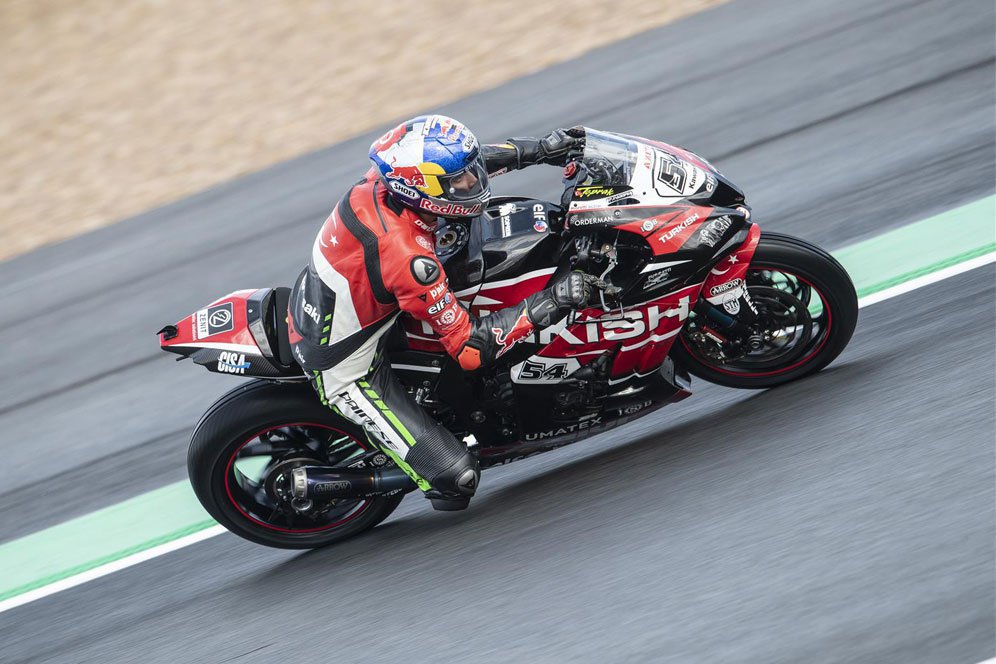 Hasil FP3 WorldSBK Prancis: Toprak Razgatlioglu Asapi Jonathan Rea