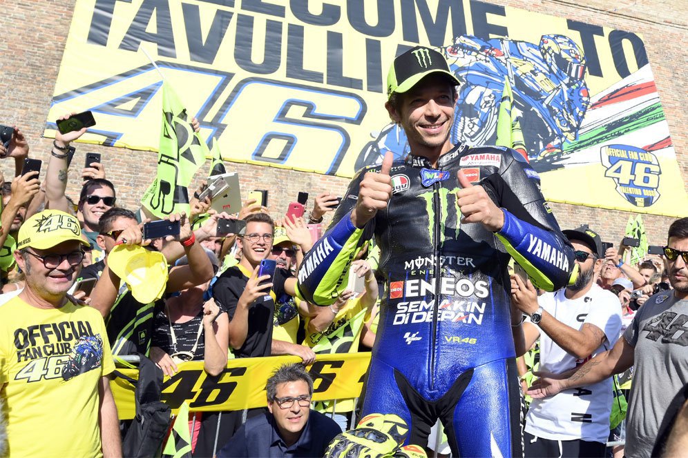 'Valentino Rossi Takkan Juara Lagi, Menangi Balapan Saja Sulit'