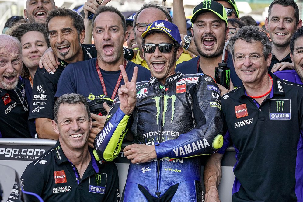 'Tak Ada Pebalap yang Semangatnya Setinggi Valentino Rossi'