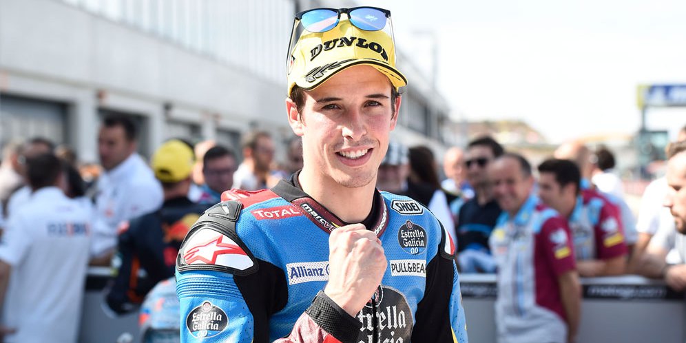 Hasil Pemanasan Moto2 Aragon: Alex Marquez Asapi Luca Marini