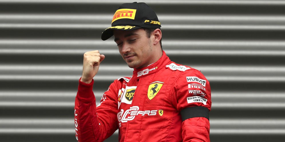 Leclerc Dedikasikan Kemenangan F1 GP Belgia untuk Hubert