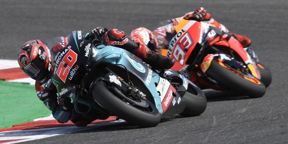 Rivalitas dengan Marquez Bikin Quartararo Pede Jelang MotoGP Aragon