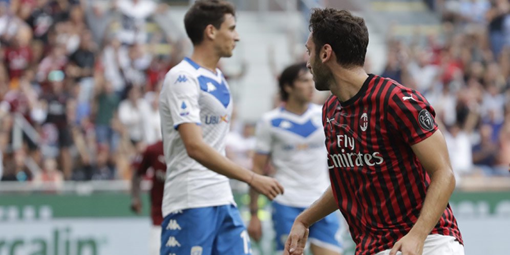 Hasil Pertandingan AC Milan vs Brescia: Skor 1-0