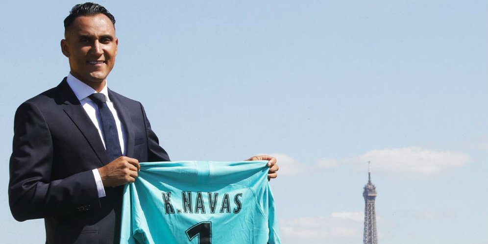 Real Madrid dan PSG Resmi Tukar Navas - Areola