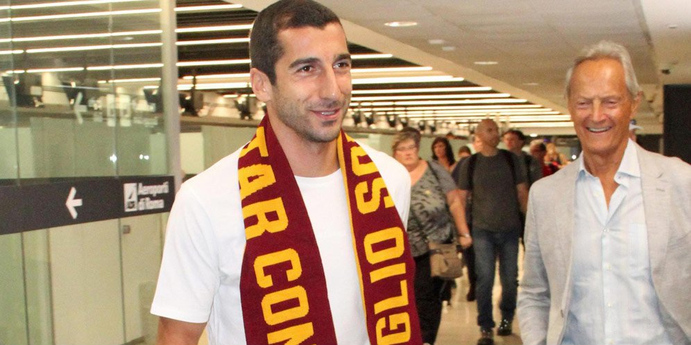 Resmi, Henrikh Mkhitaryan Tinggalkan Arsenal dan Pindah ke AS Roma