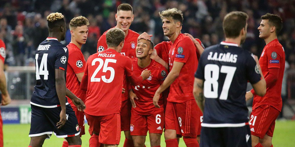 Man of the Match Bayern Munchen vs Red Star Belgrade: Thiago Alcantara