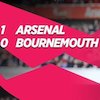 Hasil Pertandingan Arsenal vs Bournemouth: Skor 1-0