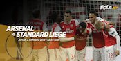 Live Streaming Arsenal vs Standard Liege di Vidio