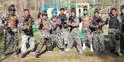 Hilangkan Kepenatan, Pemain PSS Bermain Paintball