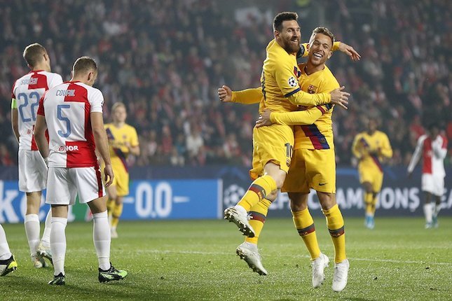 Hasil Pertandingan Slavia Praha vs Barcelona: Skor 1-2