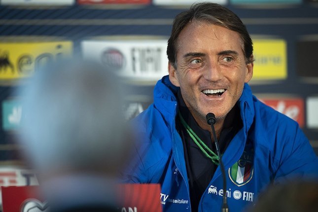 Pelatih Timnas Italia, Roberto Mancini. (c) AP Photo