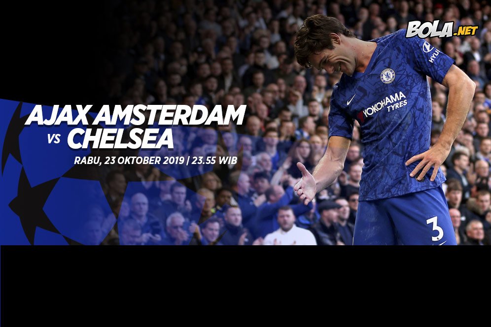 Live Streaming Ajax Amsterdam vs Chelsea di Vidio