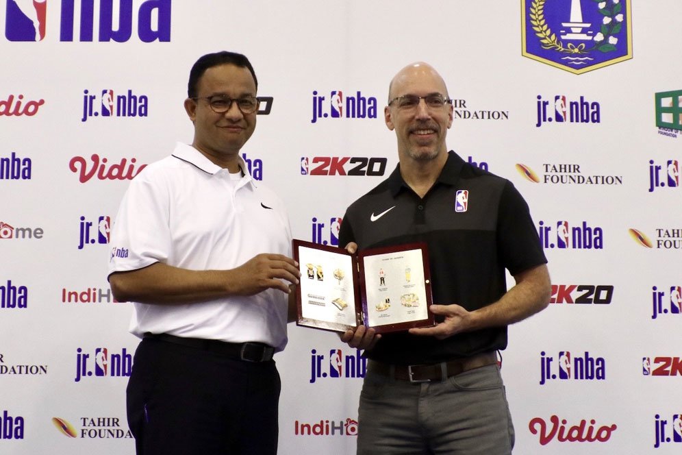 Gandeng NBA, Pemprov DKI Jakarta Terapkan Kurikulum Bola Basket Amerika di Sekolah