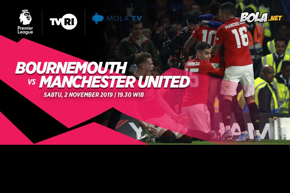 Data dan Fakta Premier League: Bournemouth vs Manchester United