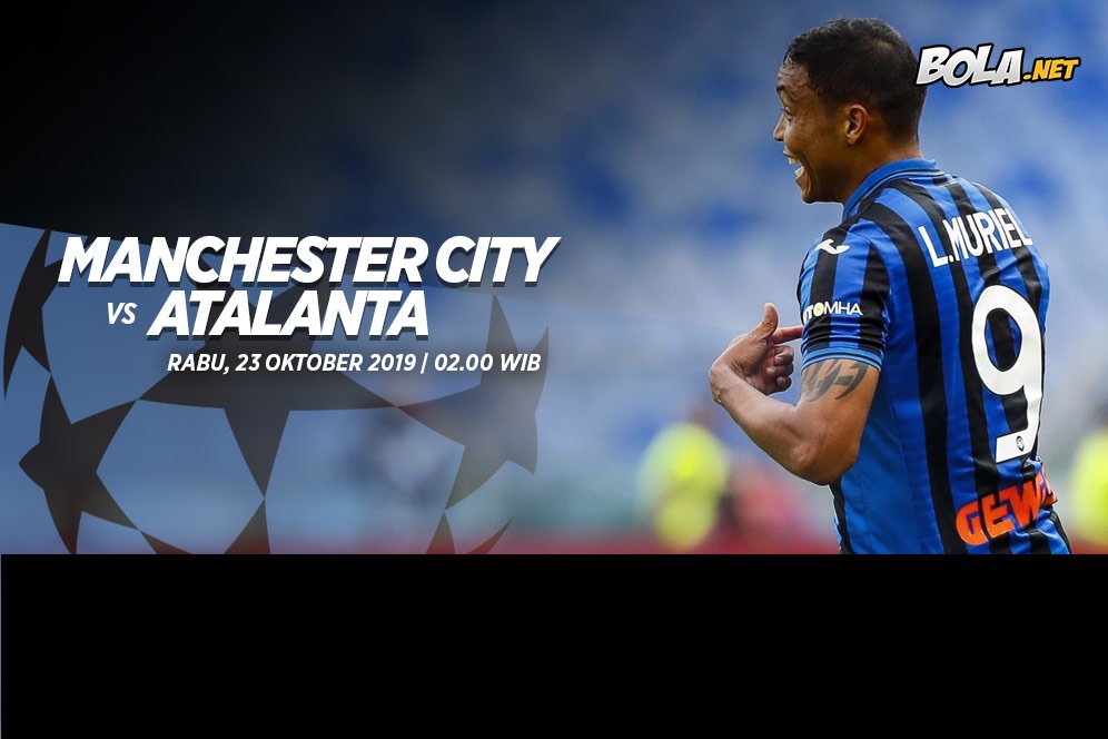 Data dan Fakta Liga Champions: Manchester City vs Atalanta