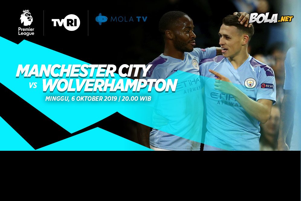 Prediksi Manchester City vs Wolverhampton 6 Oktober 2019