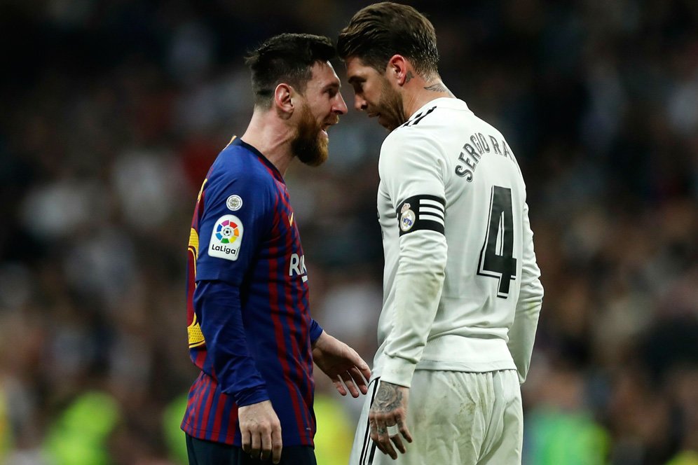 6 Pemain Veteran di Duel El Clasico: Messi vs Ramos