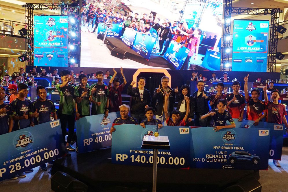 First Media Gelar Grand Final FIRST WARRIORS Season 1, Berhadiah Rp 1,3 Milyar dan 1 Mobil First Media Gelar Grand Final FIRST WARRIORS Season 1, Berhadiah Rp 1,3 Milyar dan 1 Mobil