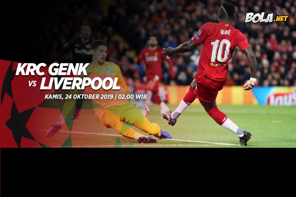 Prediksi KRC Genk vs Liverpool 24 Oktober 2019