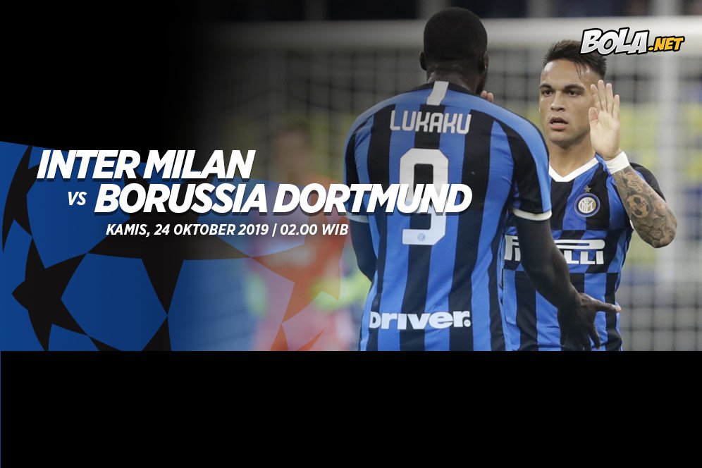 Data dan Fakta Liga Champions: Inter Milan vs Borussia Dortmund