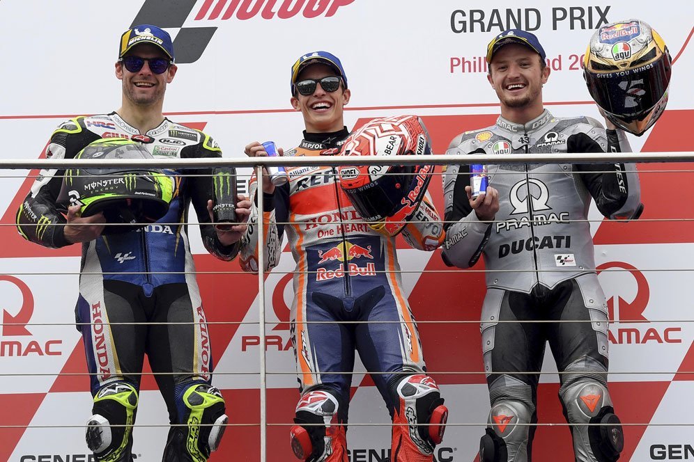 Galeri: Aksi Para Pebalap di MotoGP Phillip Island, Australia 2019