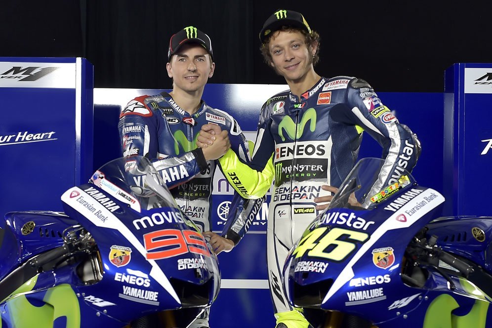 Bos Suzuki Kenang Rivalitas Jorge Lorenzo dengan Valentino Rossi