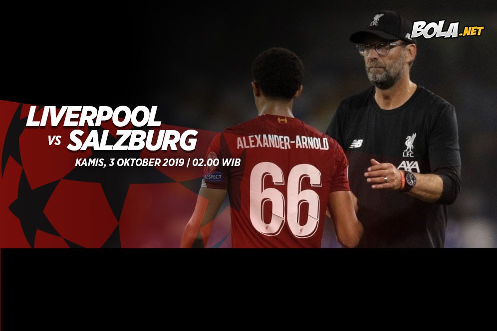 Live Streaming Liverpool vs FC Salzburg di Vidio