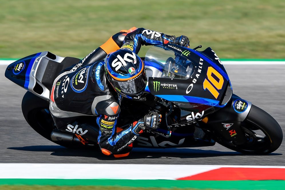 Hasil Pemanasan Moto2 Thailand: Luca Marini Tercepat Lagi