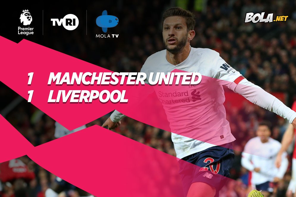 Hasil Pertandingan Manchester United vs Liverpool: Skor 1-1 Hasil Pertandingan Manchester United vs Liverpool: Skor 1-1