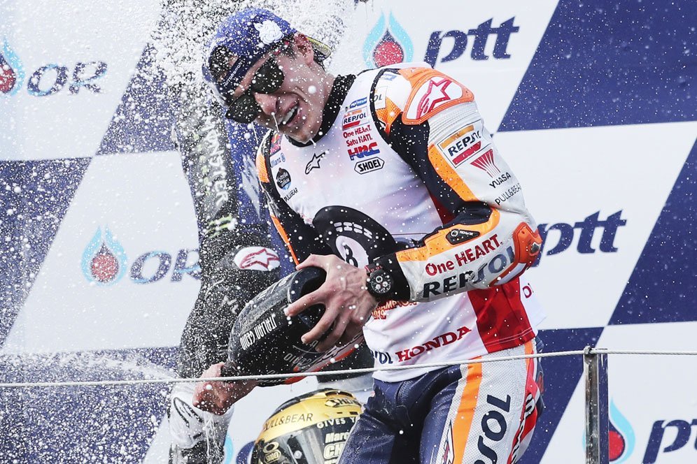 Marc Marquez Bidik Triple Crown untuk Honda Jelang Motegi