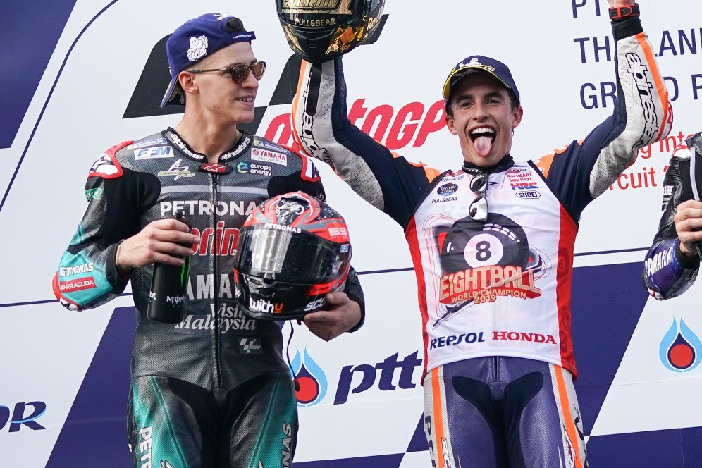 Quartararo: Marquez Itu Kombinasi Dewa, Malaikat, dan Iblis