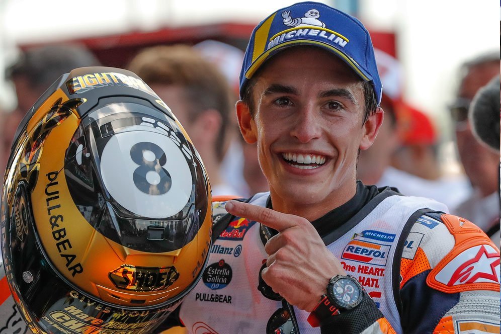 Marc Marquez Juara MotoGP, Barcelona Ucapkan Selamat