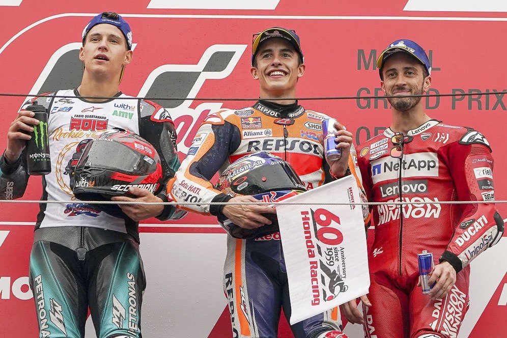 Marc Marquez: MotoGP 2020 Bakal Jadi Duel Quartararo vs Dovizioso